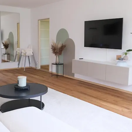 Apartamento Casa Luxe - 120qm - Zentral - Familienfreundlich - Parkplatz - 5km Zum Legoland Günzburg
